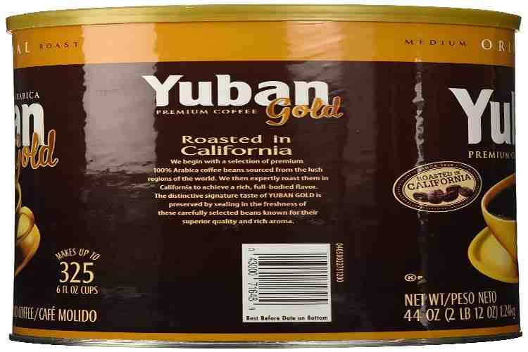 Is Yuban coffee Colombian